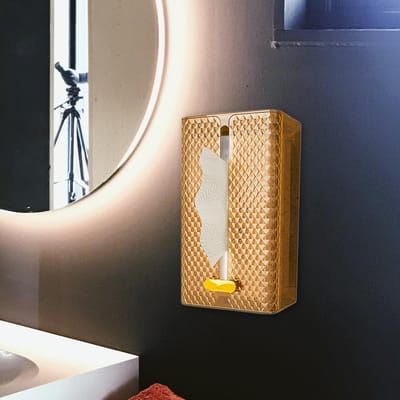 Tissueboxhouder Papieren Handdoekhouder Wandmontage Multifunctioneel Decoratieve Tissuebox Tissue Opbergdoos voor Wasruimte Slaapkamer