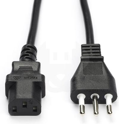 HP Electriciteitssnoer Zwart 1,8 m C13 stekker 109197-008  ITALIE