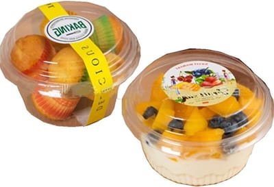 Transparante Voedselcontainers met Deksel voor Cupcakes, Taarten en Muffins - 50 Stuks voor Feestjes en Salades