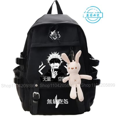 Jujutsu Kaisen Rugzak Anime Studenten Schooltas Cosplay Mochila Jongens Meisjes Cadeaus Cartoon Boekentas Laptop Reizen Rucksack 16 inches