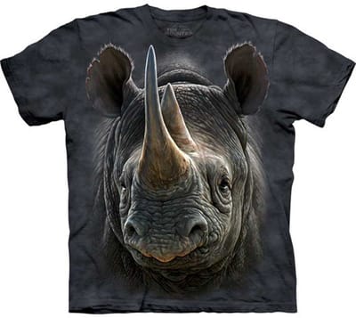 T-shirt Black Rhino S