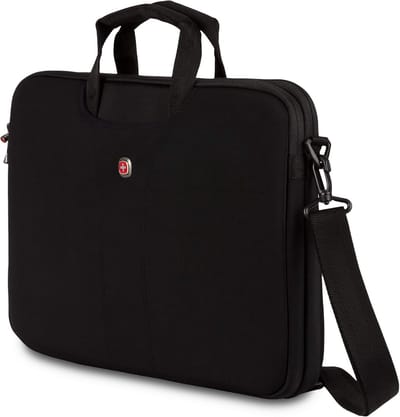 Laptop Tas - Beschermhoes - Veilig Transport - Gewatteerd Interieur - 15.6 Inch - Zwart