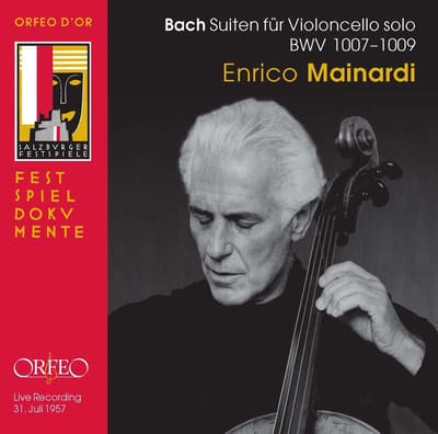 Enrico Mainardi - J.S. Bach: Suiten Für Violoncello BWV 1007 - 1009 (CD) (Remastered)