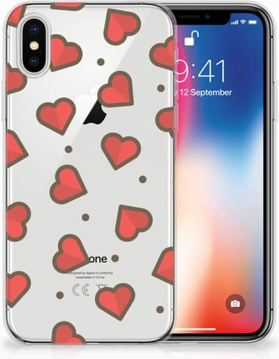 Apple iPhone X | Xs TPU bumper Hearts
