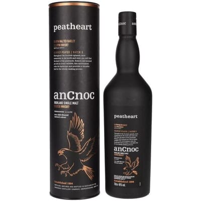 AnCnoc PEATHEART Heavily Peated Batch 3 46% Vol. 0,7l in geschenkverpakking