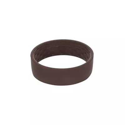 Vouwbaar haar elastiek- bruin - Multi functioneel haar elastiek - rubber elastiek