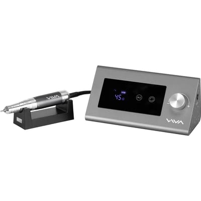VIVA 602S Manicure en Pedicure Nagelfrees 45.000 RPM - Twist-lock-systeem - Touch-bedieningspaneel - Freesmachine - Grijs