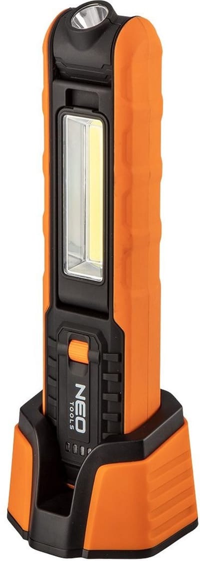 Oplaadbare LED werklamp - 2 in 1 - 500 Lumen - Met oplader