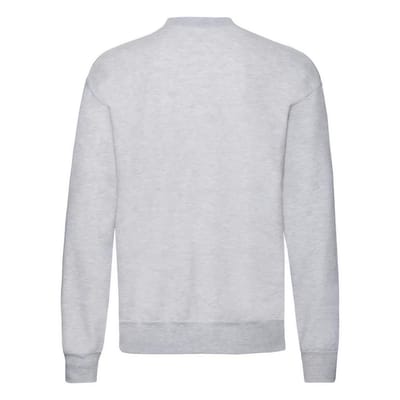 Fruit of the Loom Unisex Sweatshirt met Klassieke Schouder (Heide Grijs)