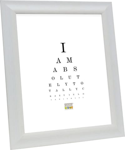 Deknudt Frames fotolijst S45MF1 - wit - houtstructuur - foto 30x45 cm