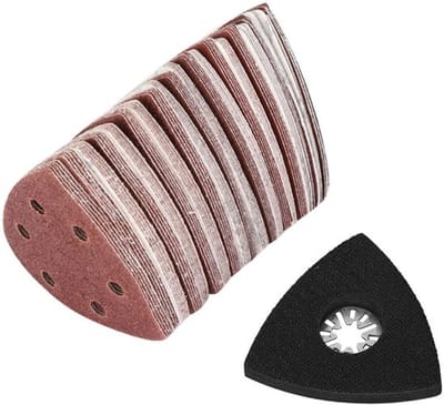 Allecto - Schuurset - Schuurpapier - Voor multitool - 101 stuks