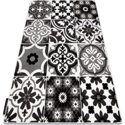 Kleden Rugsx Tapijt ALTER Porto Bloemen , grijskleuring 120x170 cm