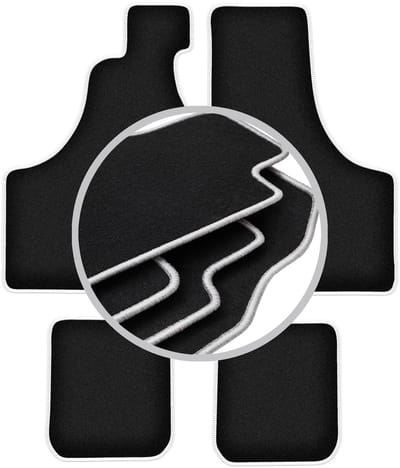 CARLUX-SILVER automatten voor: Fiat 126P n.v.t. (1973-2001)