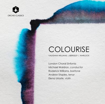 Andrew Staples, Roderick Williams, Elena Urioste - Colourise (CD)