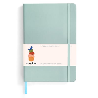 Lijnschrift Notitieboek A5 Hardcover Dik Papier 100 g/m² – Dagboek Schrijfboek voor School Werk en Reizen