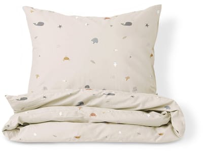 Petite Amélie Dekbedovertrekset – 120x150 cm – Biologisch Katoen – Sea Life