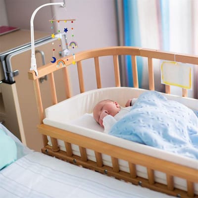 Wiegmobiel Houder voor Babybed – 58 cm Draaibare Arm met Klem, Geschikt voor Muziekdoos & Speelgoed, Eenvoudig te Monteren