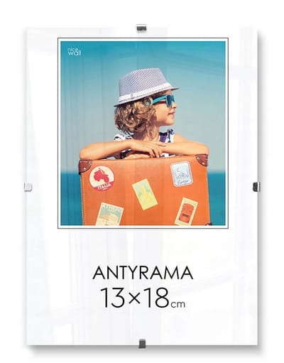 Antyrama 13x18 cm - Plexi & HDF, Klaar om op te hangen