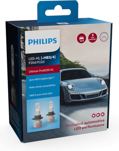 Philips Ultinon Pro9200 HL HB3 / HB4 LED set 11005U92X2