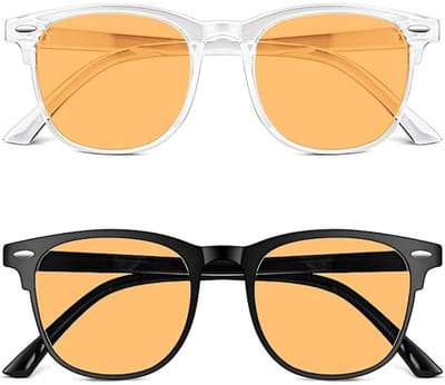 Blauw Licht Bril Zonder Sterkte - Blue Light Glasses - Computerbril - Zwart en Wit
