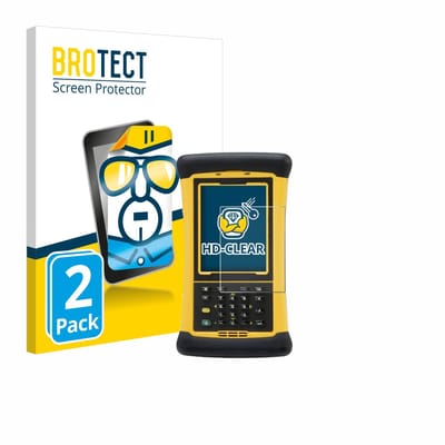 BROTECT - Screenprotector voor Trimble Nomad 1050XE - Folie Beschermfolie transparant 2 Stuks