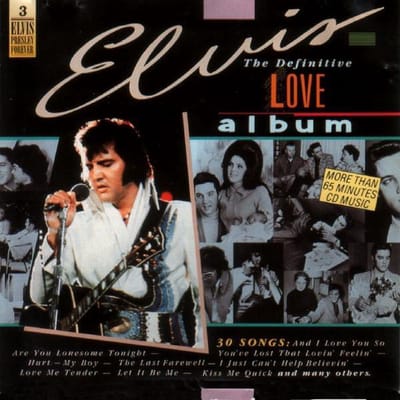 The Definitive Love Album, Elvis Presley | Media condition: Good (G) | 1 x CD Album, Compilation