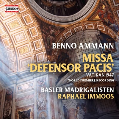 Basler Madrigalisten, Raphael Immoos - Ammann: Missa Defensor Pacis (CD)