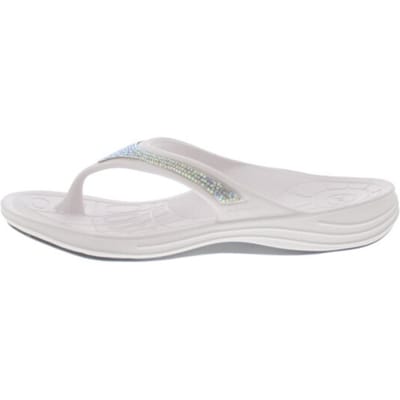Teenslippers Aetrex Fiji Flips Sparkle