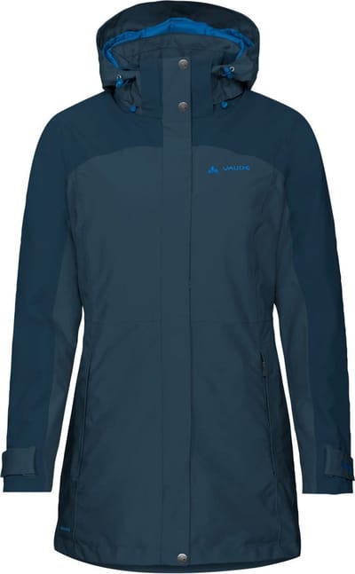 Vaude Women's Skomer Winter Parka II - Dark sea/blue - Wintersport - Jassen - 3-in1 Jassen