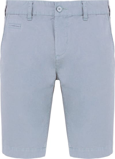 Kariban Herenbermuda met verwassen look K752 - Washed Smoky Blue - 60 NL (54 FR)