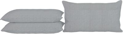 Sierkussen - kussen - kussens 40x60cm Grijs  (2 stuks)