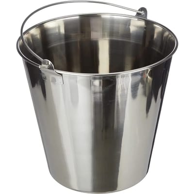 Roestvrijstalen emmer Lacor Garinox 14 L