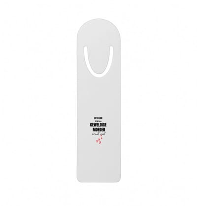 Hacebo® - Dit is hoe een geweldige moeder eruit ziet metalen boekenlegger - Moeder - mama - Moederdag - cadeau - verjaardag - geweldige Bladwijzer boekenleggers - 12.7 cm x 3.2cm
