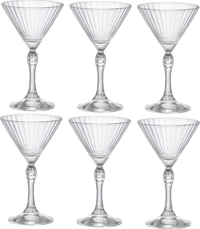 Bormioli America's Martini Small 15.5cl Set 6