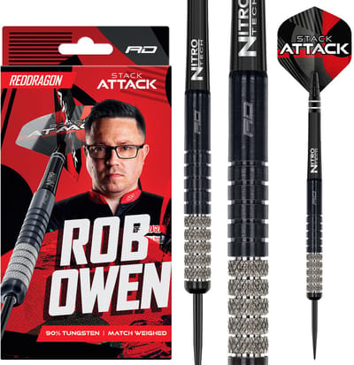 Red Dragon Robert Owen 90% - Dartpijlen