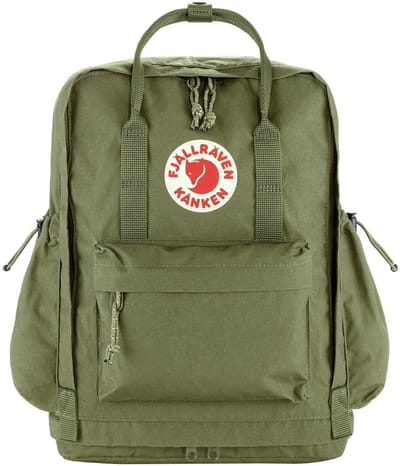 Fjällräven laptop rugzak rugzak met laptopvak Kånken Outlong Green donkergroen