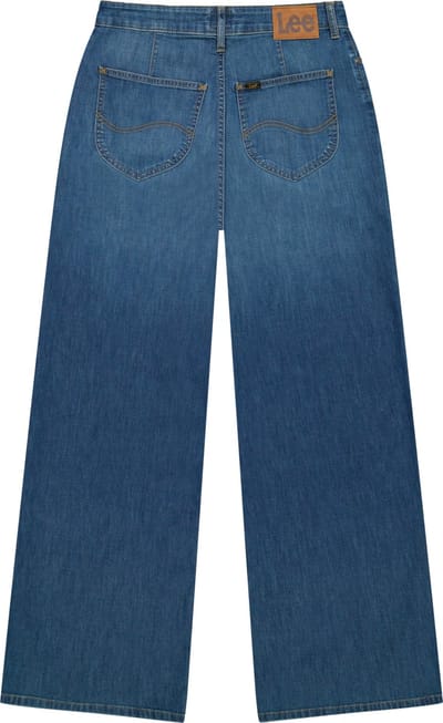 Lee - Stella - Dames Wide Leg Jeans - Blue Arrow
