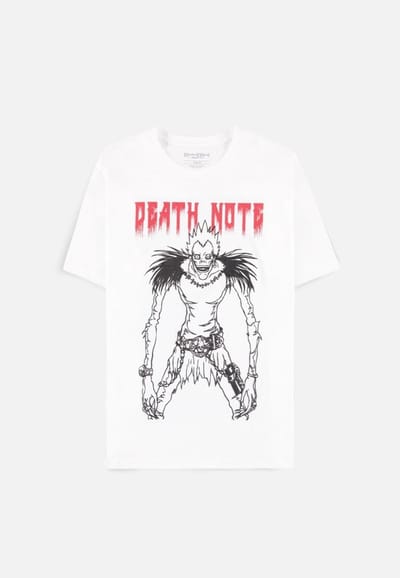 Death Note - The Greatest Writer In The World Heren T-shirt - XS - Wit