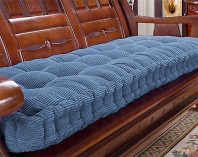 Dikke zitkussen 80x50 cm voor binnen en buiten, in verschillende kleuren