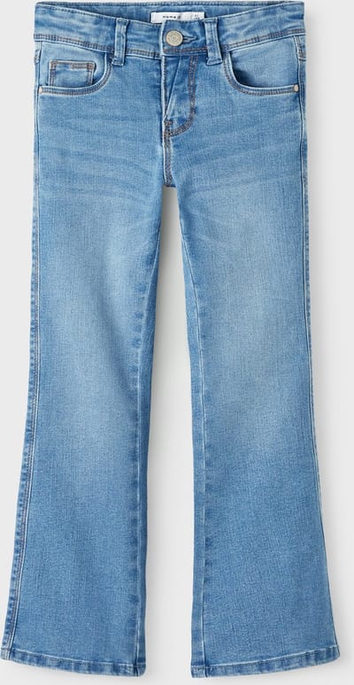 Name It KIDS meisjes spijkerbroek Medium Blue Denim Skinny - Maat 134