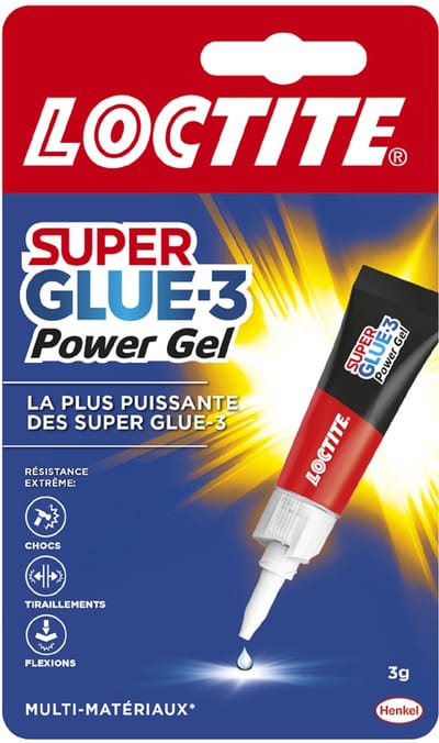 Loctite Super Glue-3 Power gel – Tube 3 g – Instantlijm
