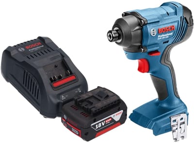 Bosch GDR 18V-160 Professionele accu-slagmoersleutel 18 V 160 Nm 1/4" + 1x oplaadbare accu 5.0 Ah + lader