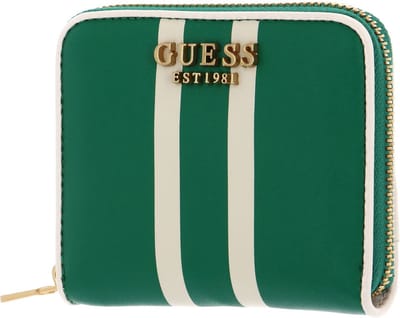 GUESS Portemonnee Mildred Small Zip Around Wallet Green Groene