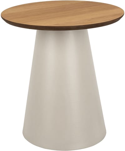 Giga Living Salontafel Skagen - Naturel/Grijs - 45x45x48 cm