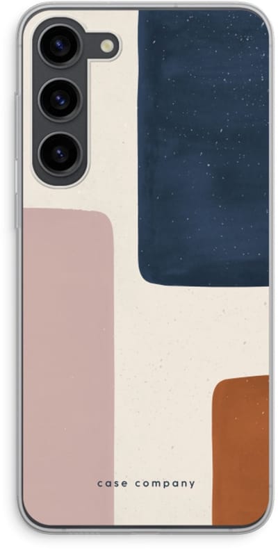 Case Company® - Hoesje geschikt voor Samsung Galaxy S23 Plus hoesje - Geo #5 - Soft Cover Telefoonhoesje - Bescherming aan alle Kanten en Schermrand