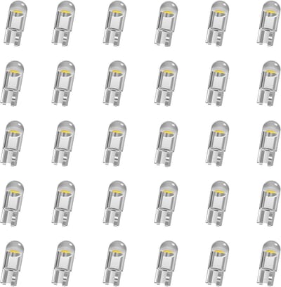 LED-lampen - Autolampen - Interieurverlichting - Helder Wit Licht - 30 stuks - Wit