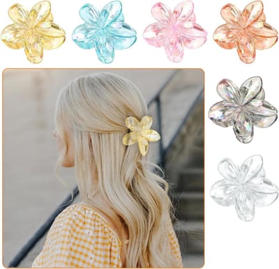 Grote Antislip Haarspelden en Klemmen voor Vrouwen en Meisjes - Haarstyling Accessoires in Diverse Kleuren (Set van 6)