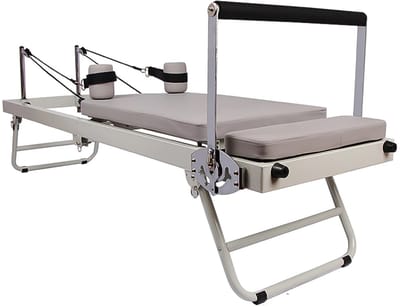 Lifero Pilates Reformer - Pilates Machine - Pilatesapparaat - Fitnessapparaat - Opvouwbaar en Compact - Trainingsmachine - Pilates