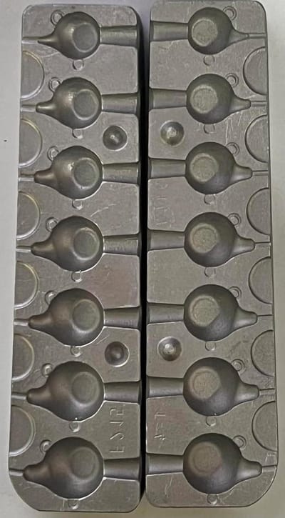 Jig Visvorm - Kunstaas Mal - Vissen Maken - Produceert 7 Jigkoppen - 8-20 gram - Lood