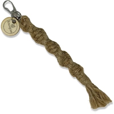 Macramé Sleutelhanger van Jute - Prijs per Stuk - Inclusief Verzendkosten
